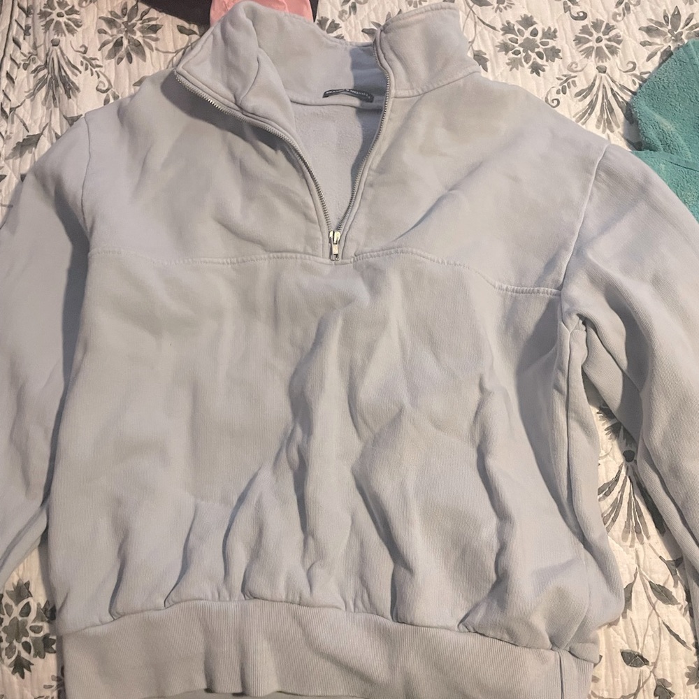 Brandy Melville Blue Turtle Neck Sweater